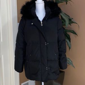 Avenue black down puffer jacket! Oh so warm!!!